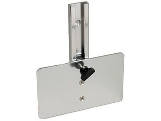 Porta trasduttore telescopico in lega leggera - verticale -