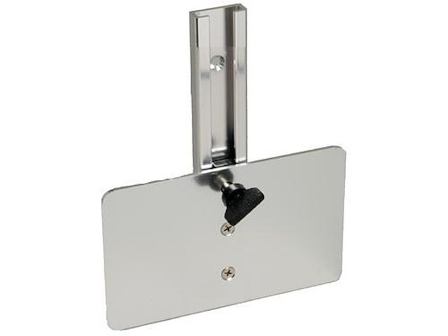 Porta trasduttore telescopico in lega leggera - verticale -