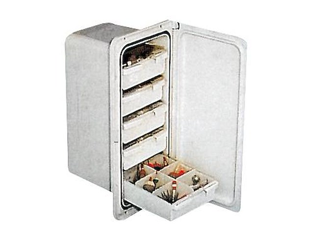 Vano portaoggetti con cassetti - 364 x 183 x 150 mm. -