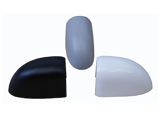 Terminale per bottazzo Radial in PVC 40 mm. - Bianco -