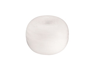 Boa galleggiante con foro passante - 260 mm bianca