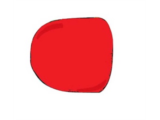 Cappuccio di ricambi per interruttore a pulsante - Rosso