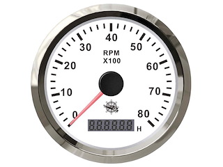 Contagiri con contaore 0-8000 Rpm - Mod. 3 -