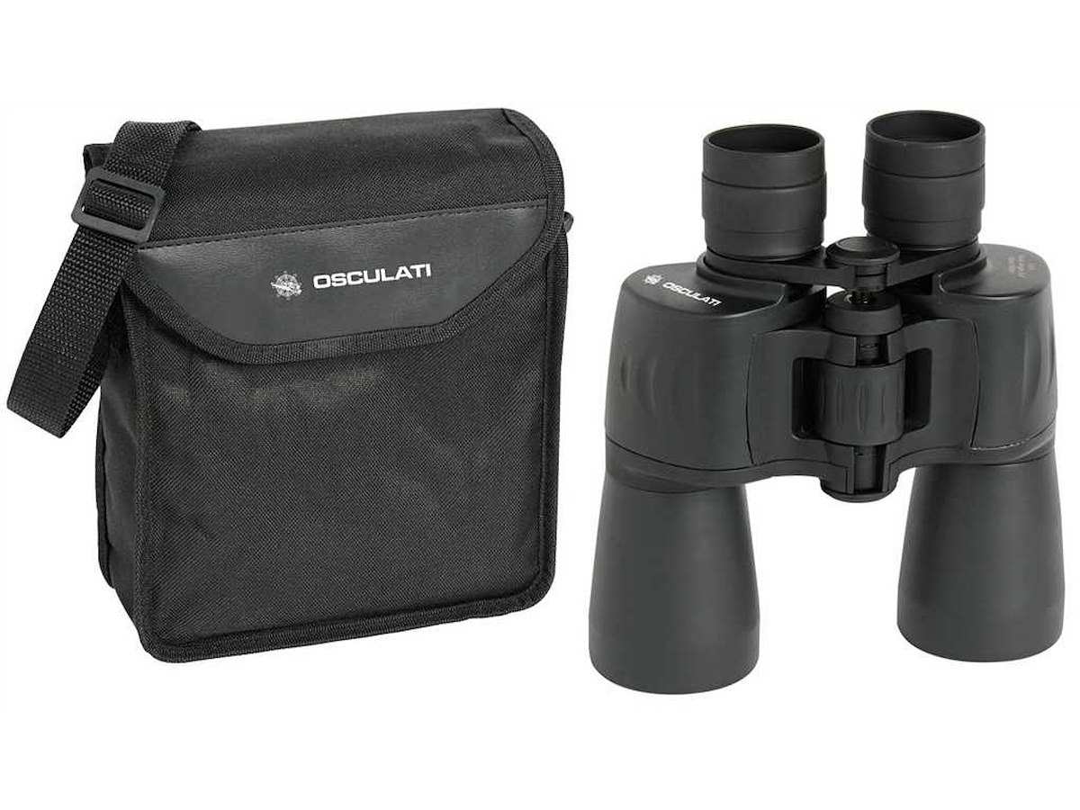 Binocolo 7 x 50 con messa a fuoco centrale e su oculare