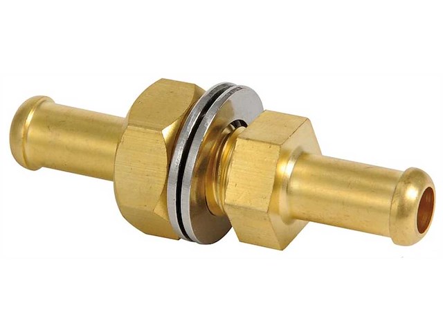 Raccordo carburante in ottone da 10 mm