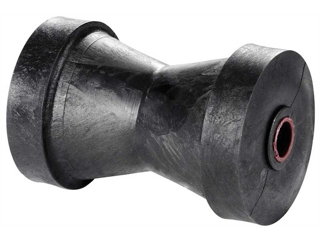 Rullo centrale reggichiglia - 130 x 80 - foro Ø 16 mm. -