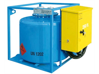 Stazione di pompaggio benzina trasportabile omologata ADR