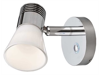 Faretto LED dimmerabile - Alluminio cromato