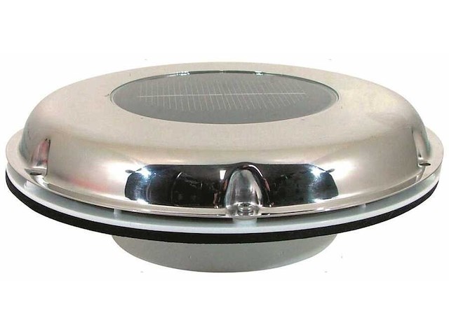 Areatore ad energia solare in acciaio inox