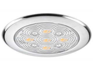 Plafoniera senza incasso - 5 Led bianchi