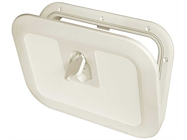 Portelli di ispezione a filo colore crema - 380 x 280 mm