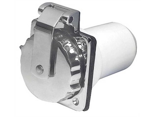 Presa impermeabile acciaio Inox 316 - 50 A