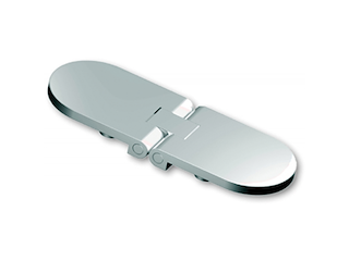 Cerniere a filo in acciaio inox 100 X 36 mm