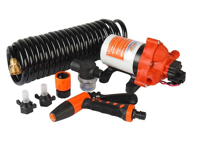 Kit completo per lavaggio ponte - 11 lt/min - 12 volt -