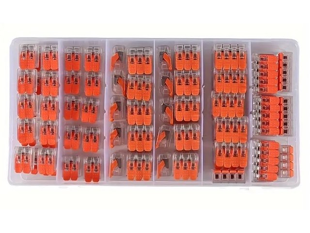 Kit valigetta connettori elettrici a scatto