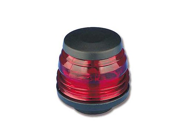 Fanale 360° senza asta - Rosso - Ø 60 mm. -