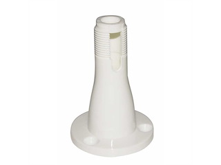 Basetta fissa in nylon per antenne - H 100 mm. - 