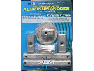 Kit anodi per Mercury Verado 4 - Martyr -