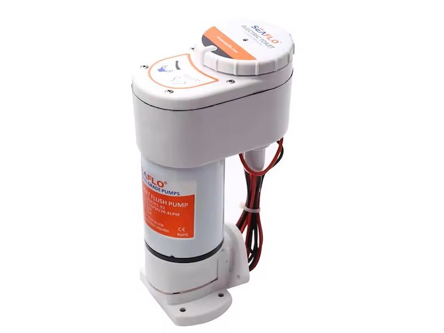 Pompa elettrica verticale per WC