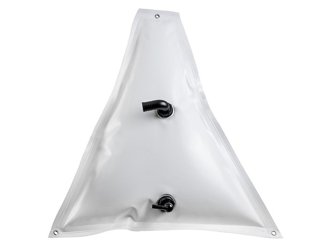 Serbatoio acqua flessibile 100 l triangolare rinforzato