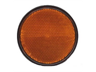 Catadiottro arancione adesivo