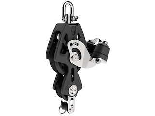 Bozzello LEWMAR Synchro a violino con arricavo e strozzatore - Ø 72 mm per cime da 10/12 Ø mm