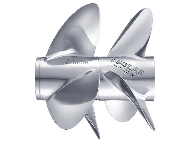 Elica Solas in acciaio per Volvo Duo Prop - Tipo C4 -