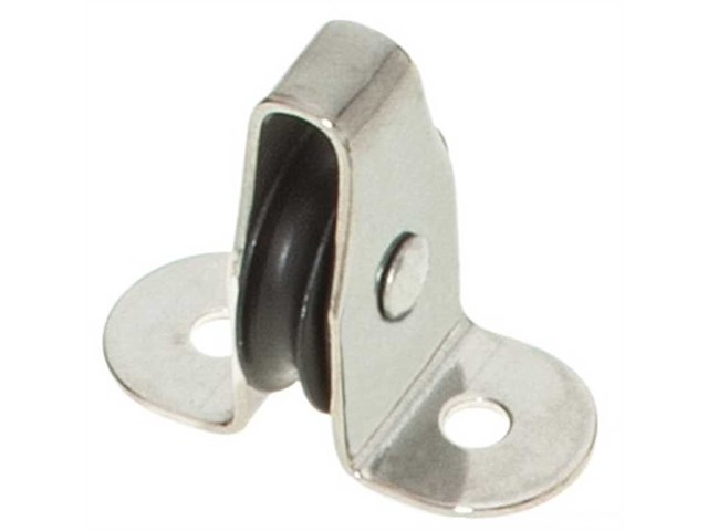 Rinvio VIADANA puleggia in Alluminio - Cime fino a 4 mm. 