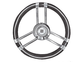 Volante modello " Altura "  - Cubicato / Carbonio -