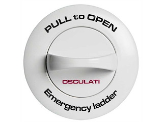 Scaletta di emergenza a 3 gradini - Dado posteriore -