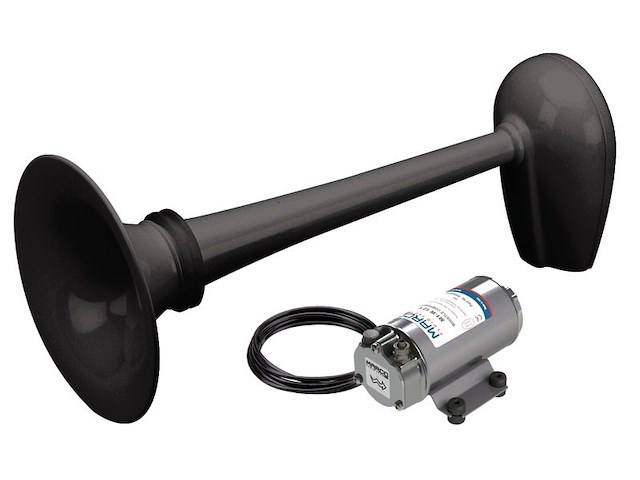 Tromba Marco per barche 12/20 mt - Nera - 24 V