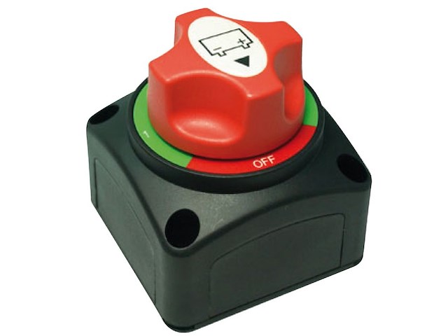 Deviatore scambiabatterie compatto