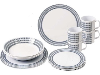 Set Melamina Blue Bay