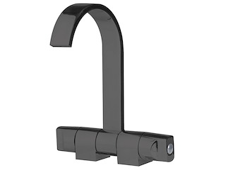 Rubinetto Style nero caldo/freddo