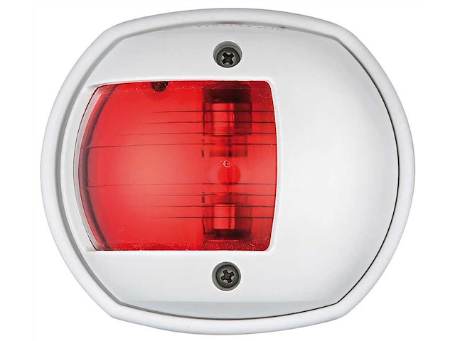 Luce di navigazione Sphera Rossa corpo Bianco - Led