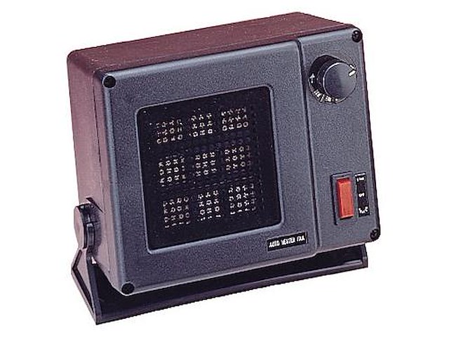 Riscaldatore a 12 Volt ad aria forzata