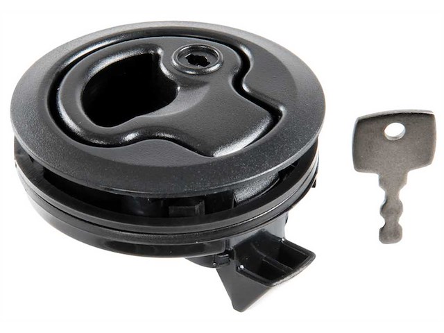 Alzapaglioli in ABS - Nero con serratura