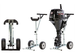 Cavalletto con ruote pieghevoli