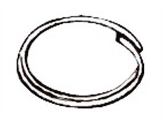 Anello in Acciaio Inox 13 x 0,8 mm. - Blister da 10 pz.