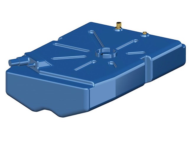 Serbatoio benzina in polietilene reticolato - 100 lt
