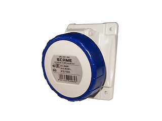 Presa inclinata da incasso per spine