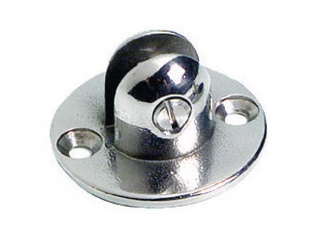 Basetta con forcella per testine da 6 mm.