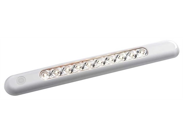Plafoniera con interruttore a Led - Base piana -