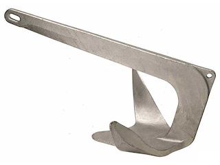 Ancora tipo Bruce in acciaio zincato 7,5 kg.