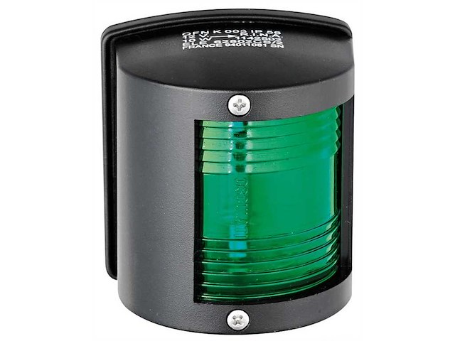 Luce di navigazione Utility corpo Nero - Verde