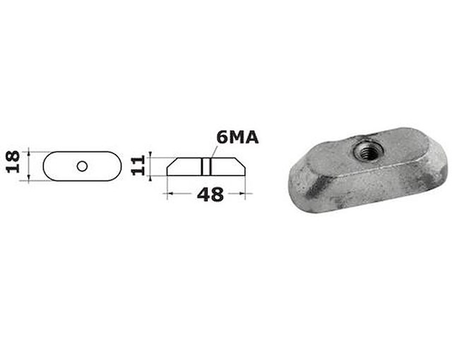 Piastrina 9,9 / 15 Hp - SUZUKI -