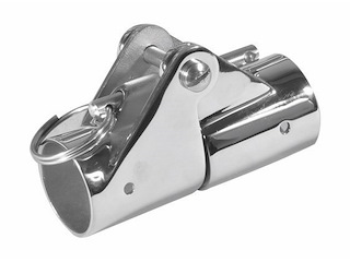 Snodo esterno a 90° con blocco per capottine - 30 mm. - 1 pz -