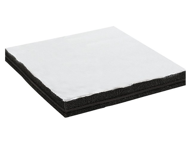 Fonoassorbenti con tessuto in fibra di vetro bianca