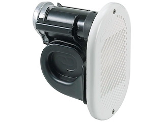 Tromba Hurricane bianca 12 V