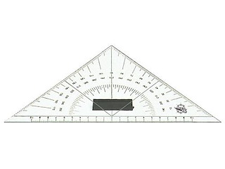 Squadra nautica in plexiglass 